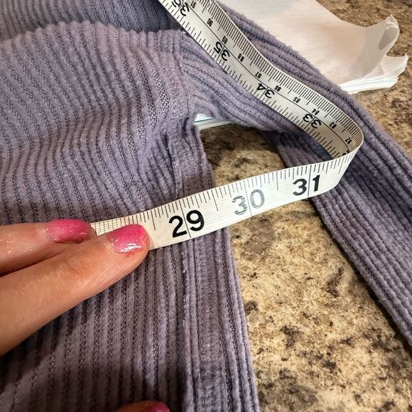 We The Free Purple Cowl Neck Knit Sweater - Picture 9 of 12